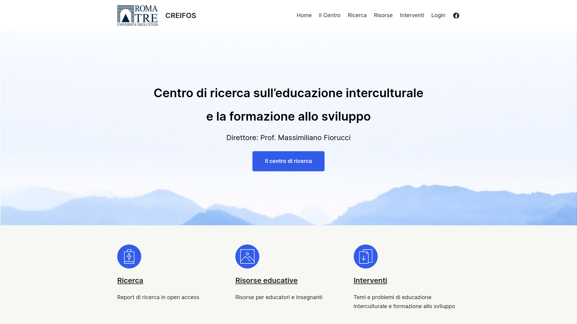 Creifos website screenshot