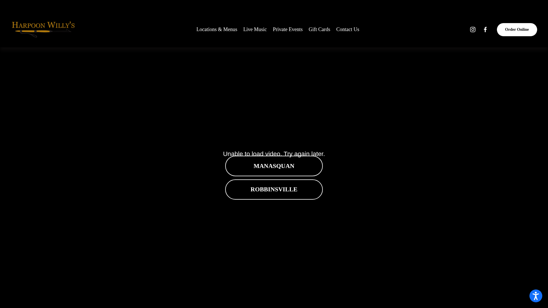 Harpoonwillys website screenshot