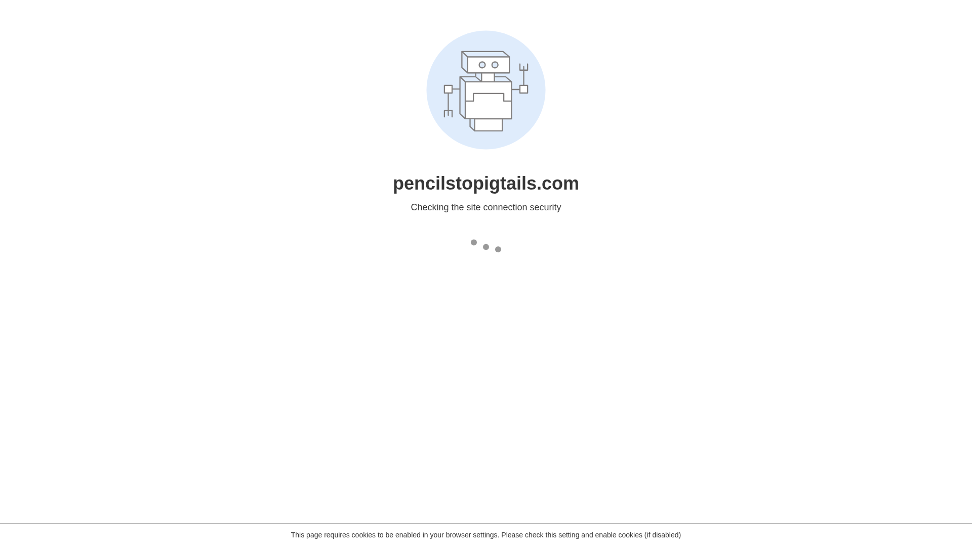 Pencilstopigtails website screenshot